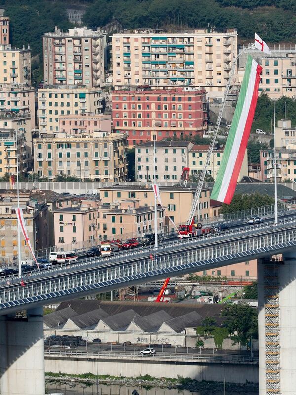 43 persone sono morte quando il Ponte Morandi è crollato a Genova cinque anni fa.
