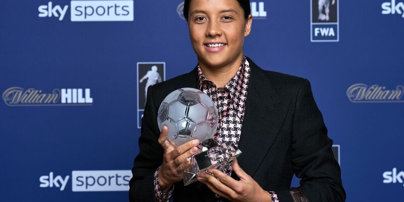 Australiens Superstar Sam Kerr spielt gegen England von Beginn an. - Foto: John Walton/PA Wire/dpa