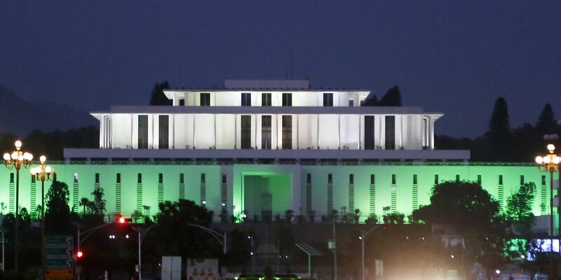 Der Präsidentenpalast in Islamabad. - Foto: Ahmad Kamal/XinHua/dpa