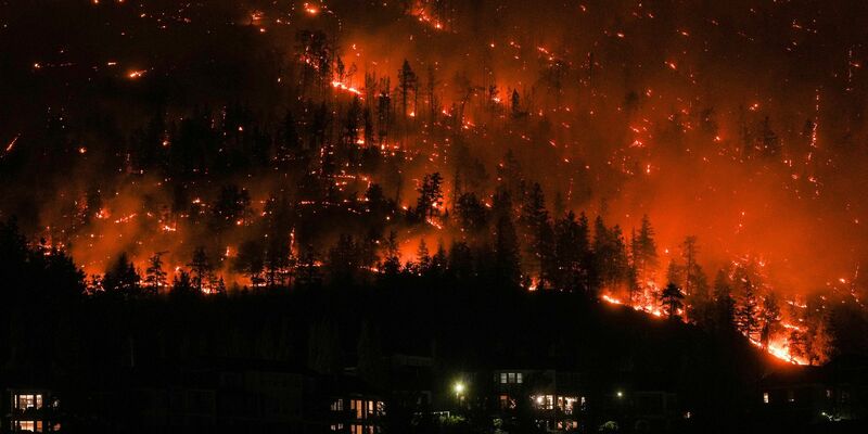 In Kanada waren die Waldbrände in diesem Jahr besonders schlimm. - Foto: DARRYL DYCK/The Canadian Press/AP/dpa