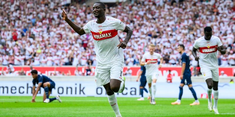 Stuttgarter Tormaschine: Serhou Guirassy. - Foto: Tom Weller/dpa