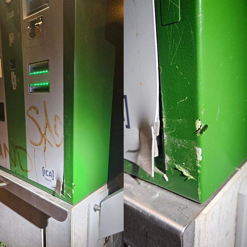 FW-Erkrath: Geldautomatensprengung in der Bahnstraße - Foto: presseportal.de