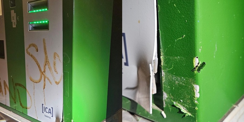 FW-Erkrath: Geldautomatensprengung in der Bahnstraße - Foto: presseportal.de