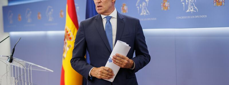 Der bisherige Oppositionsführer Alberto Núñez Feijóo - Foto: Alejandro Martínez Vélez/EUROPA PRESS/dpa