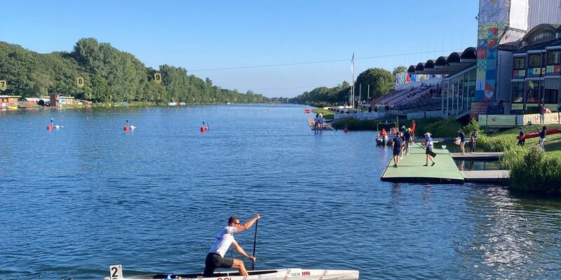 Kanute Sebastian Brendel ist für die Weltmeisterschaften in Duisburg positiv gestimmt. - Foto: Frank Kastner/dpa