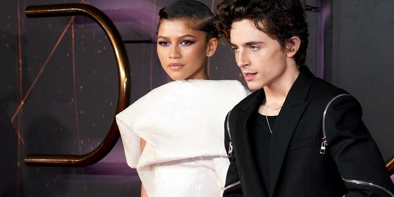Timothée Chalamet und Zendaya bei der Premiere des Films «Dune» im Odeon Leicester Square in London. - Foto: Ian West/PA Wire/dpa