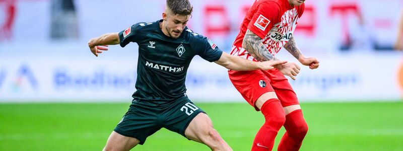 Der SC Freiburg durfte spät über den Siegtreffer gegen Bremen jubeln. - Foto: Tom Weller/dpa