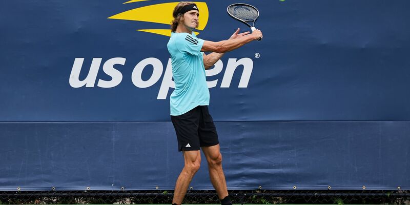 Trifft in der ersten Runde der US Open auf den Australier Aleksandar Vukic: Alexander Zverev. - Foto: Mathias Schulz/ZUMA Press Wire/dpa
