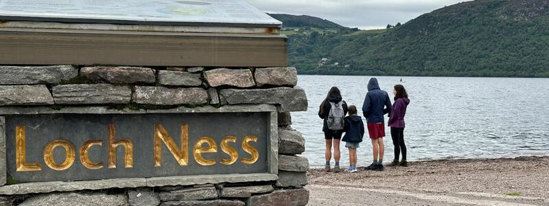 In Schottland hat am Wochenende die vermutlich größte Suche nach dem Ungeheuer von Loch Ness, genannt Nessie, seit Jahrzehnten stattgefunden. - Foto: Benedikt von Imhoff/dpa