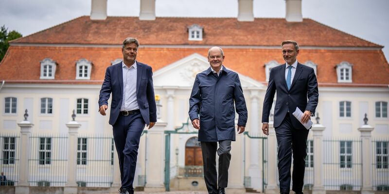 Die Bundesregierung tagt derzeit bei einer Kabinettsklausur in Meseberg bei Berlin. - Foto: Michael Kappeler/dpa