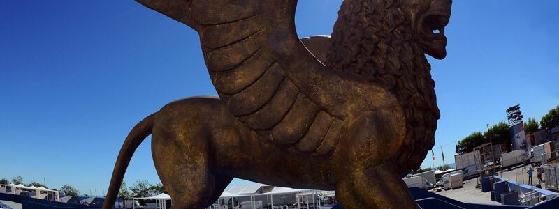 Der geflügelte Goldene Löwe, Symbol des Internationalen Filmfestspiele von Venedig. - Foto: Claudio Onorati/ANSA/epa/dpa