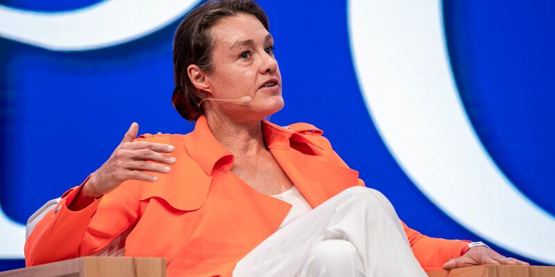 Die frühere HSV-Managerin Katja Kraus. - Foto: David Inderlied/dpa