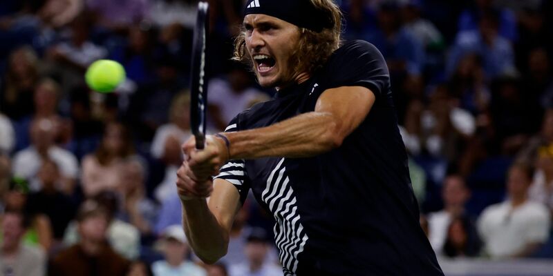 Alexander Zverev hat bei den US Open das Achtelfinale erreicht. - Foto: Adam Hunger/FR110666 AP/AP