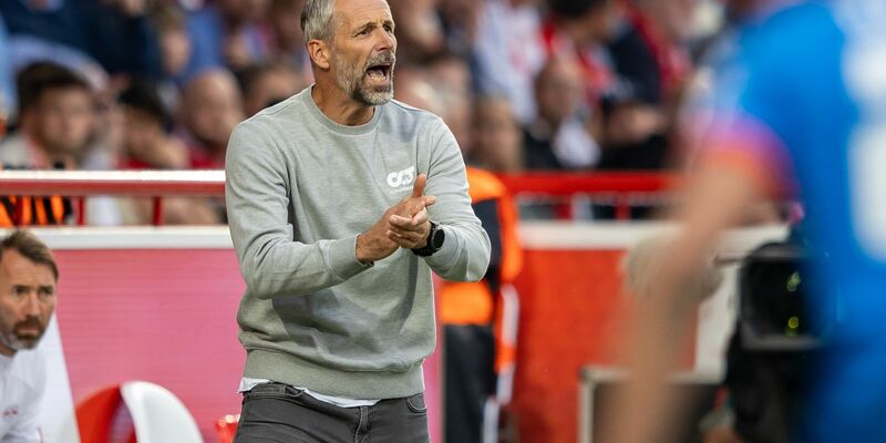 Siegte mit Leipzig bei Union Berlin: RB-Coach Marco Rose. - Foto: Andreas Gora/dpa