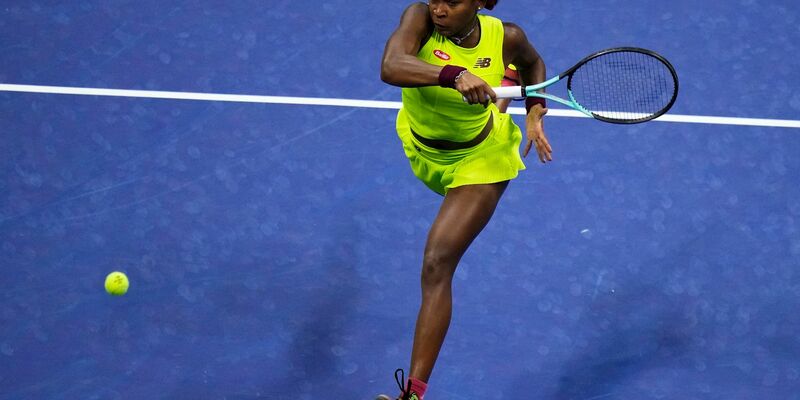 Verückt sogar die Obamas: Coco Gauff. - Foto: Frank Franklin II/AP/dpa
