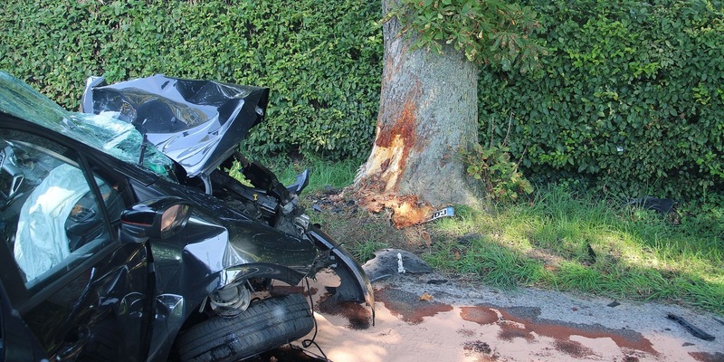 POL-COE: Lüdinghausen, Seppenrade, Tetekum/ Autos kollidieren - Foto: presseportal.de
