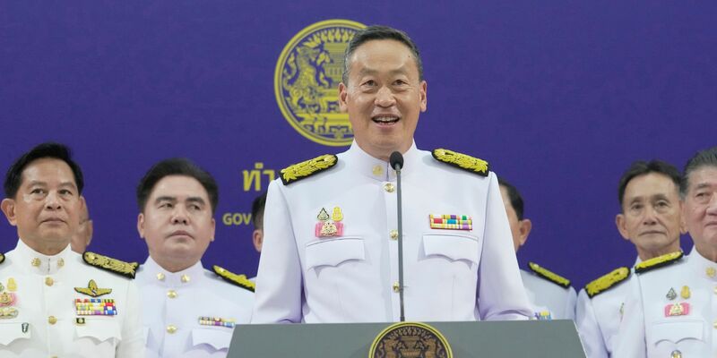 Der neue thailändische Ministerpräsident Srettha Thavisin in Bangkok. - Foto: Sakchai Lalit/AP/dpa