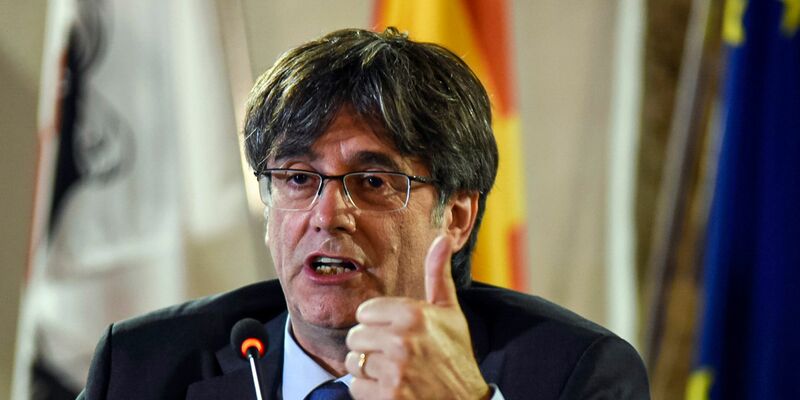 «Das katalanische Volk hat bei dem Unabhängigkeitsreferendum 2017 eine Entscheidung getroffen und nur ein mit dem Staat vereinbartes Referendum kann dieses Mandat ändern»: Carles Puigdemont. - Foto: Gloria Calvi/AP/dpa