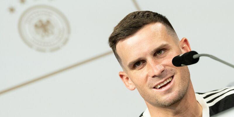 Ein neues Gesicht im DFB-Team: Pascal Groß. - Foto: Swen Pförtner/dpa