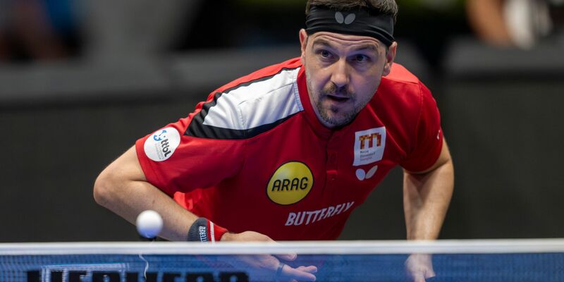 Will unbedingt zu den Olympischen Spielen in Paris: Timo Boll. - Foto: David Inderlied/dpa