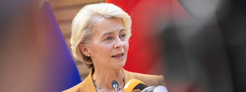 Heute hält EU-Kommissionspräsidentin Ursula von der Leyen ihre jährliche Rede zur Lage der Union. - Foto: Thomas Banneyer/dpa