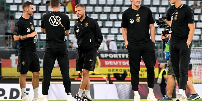 Das DFB-Team trifft in Wolfsburg auf Japan. - Foto: Julian Stratenschulte/dpa