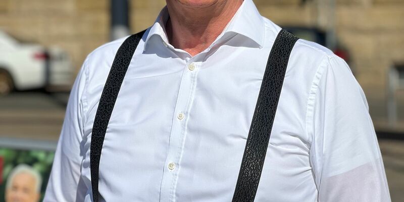 Tritt in in zwei Wochen gegen den parteilosen Amtsinhaber Kai Buchmann an: Jörg Prophet. - Foto: Silvio Dietzel/dpa