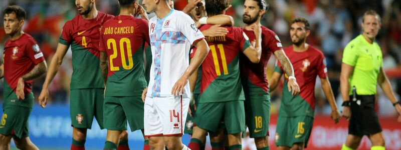 Portugal setzte sich deutlich gegen Luxemburg durch. - Foto: Joao Matos/AP