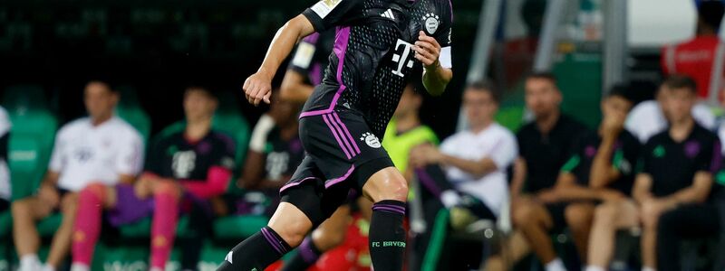 Ob Bayerns Joshua Kimmich im Topspiel gegen Leverkusen dabei sein kann, ist noch fraglich. - Foto: Axel Heimken/dpa
