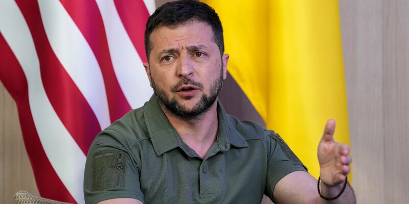 Krieg gegen Russland: Der ukrainische Präsident Wolodymyr Selenskyj könnte bei seinem Besuch in Washington um weitere Unterstützung werben. - Foto: Susan Walsh/AP/dpa