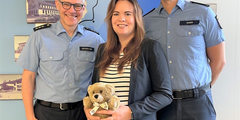 POL-PPTR: Teddybär sucht Besitzer - Foto: presseportal.de