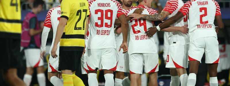 RB Leipzig besiegt zum Auftakt der Champions League Young Boys Bern mit 3:1. - Foto: Jan Woitas/dpa