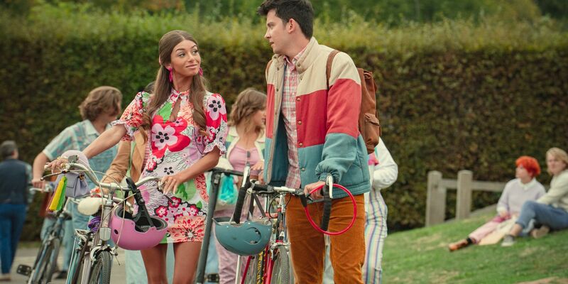 Ruby (Mimi Keene) und Otis (Asa Butterfield) in der finalen Staffel von der Serie «Sex Education». - Foto: Samuel Taylor/Netflix/dpa