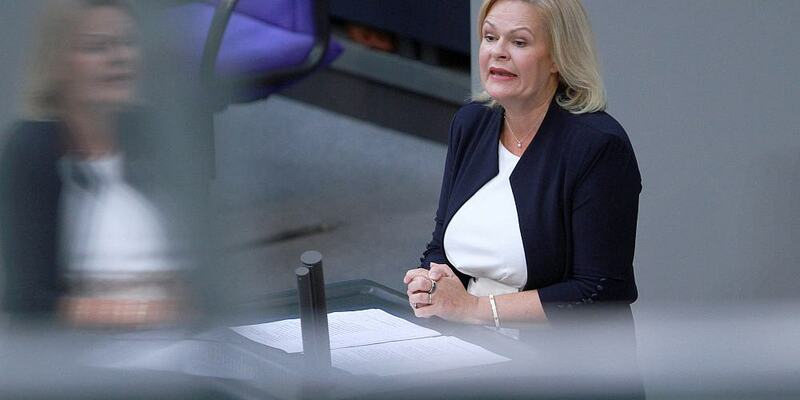 Nancy Faeser am 22.09.2023 - Foto: ?ber dts Nachrichtenagentur