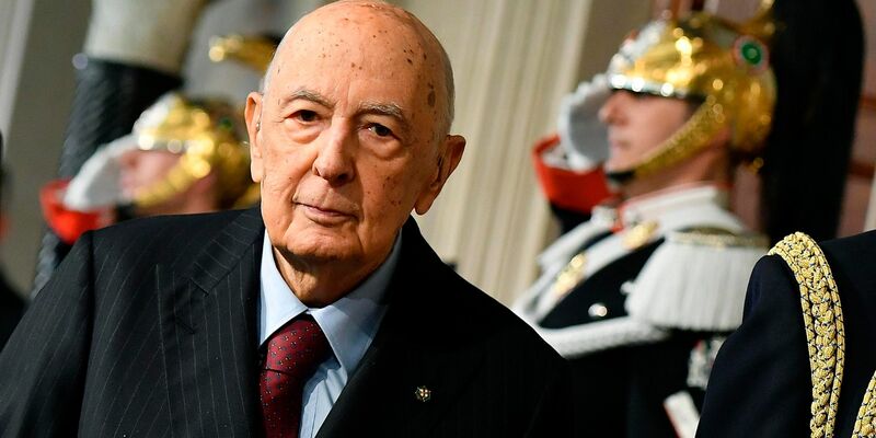 Giorgio Napolitano war der erste Ex-Kommunist, der in Italien zum Präsidenten gewählt wurde. - Foto: Ettore Ferrari/ANSA/AP/dpa