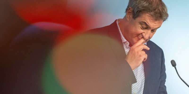 Die Zukunft von Markus Söder ist ungewiss. - Foto: Peter Kneffel/dpa