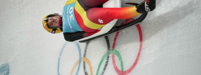 Natalie Geisenberger bei den Olympischen Winterspielen 2022 in Peking. - Foto: Michael Kappeler/dpa