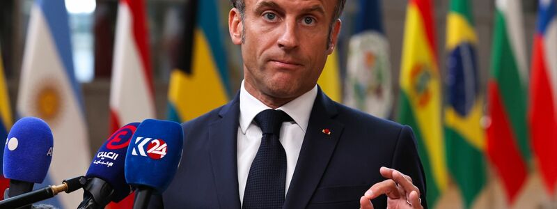 Frankreichs Präsident Emmanuel Macron will die französischen Streitkräfte aus dem Niger abziehen. - Foto: Francois Walschaerts/AP/dpa
