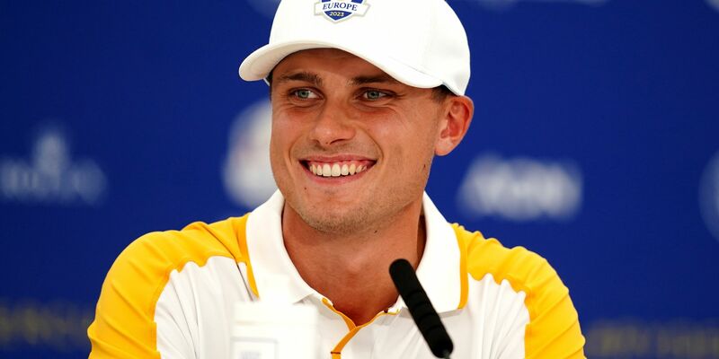 Der Schwede Ludvig Aberg gilt als großes Golftalent. - Foto: Mike Egerton/PA Wire/dpa