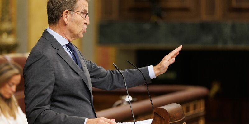 Alberto Nunez Feijoo will Ministerpräsident werden. - Foto: Eduardo Parra/EUROPA PRESS/dpa