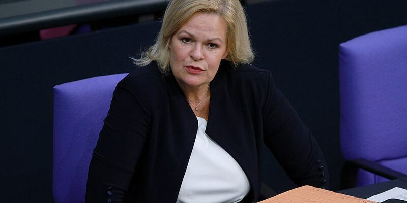 Nancy Faeser (Archiv) - Foto: ?ber dts Nachrichtenagentur