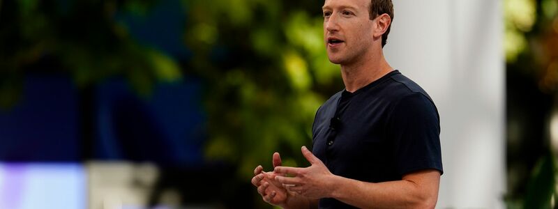Meta-CEO Mark Zuckerberg spricht auf der Connect-Entwicklerkonferenz des Tech-Giganten. - Foto: Godofredo A. Vásquez/AP/dpa