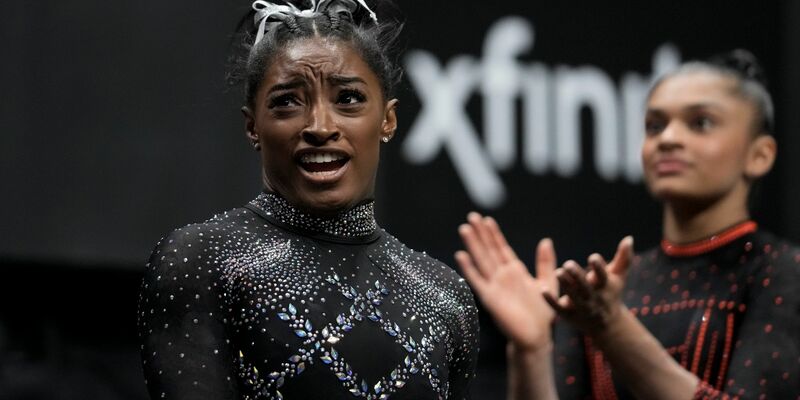 Gibt ihr WM-Comeback: Simone Biles. - Foto: Godofredo A. Vásquez/AP/dpa