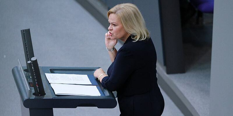 Nancy Faeser (Archiv) - Foto: ?ber dts Nachrichtenagentur