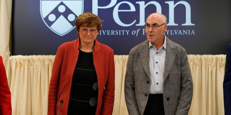 Katalin Kariko und Drew Weissman werden in diesen Jahr mit dem Nobelpreis für Medizin ausgezeichnet. - Foto: Matt Rourke/AP/dpa
