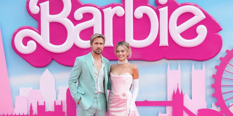 Ryan Gosling und Margot Robbie bei der Premiere im Juli von «Barbie» in London. - Foto: Scott Garfitt/Invision/AP/dpa