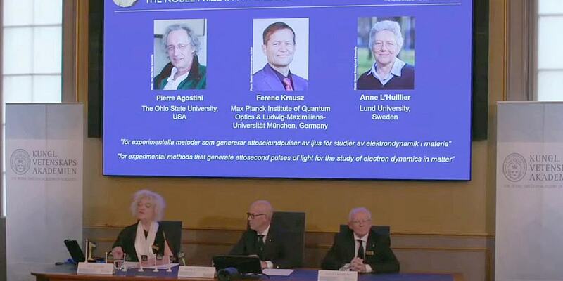 Bekanntgabe Physik-Nobelpreis am 03.10.2023 - Foto: ?ber dts Nachrichtenagentur