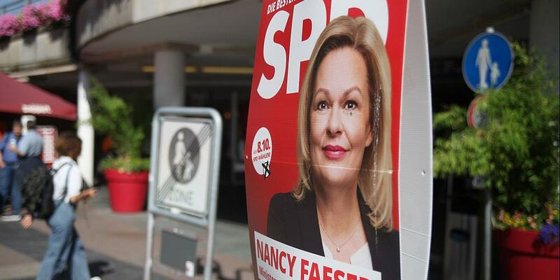 SPD-Wahlplakat zur Landtagswahl in Hessen 2023 - Foto: ?ber dts Nachrichtenagentur