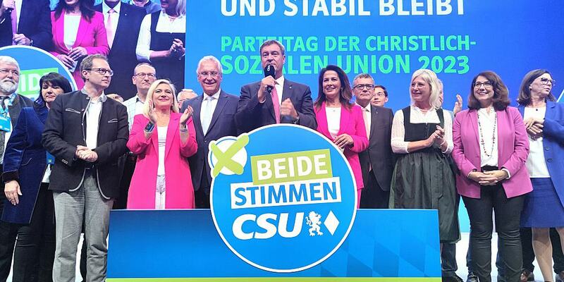 Markus Söder mit CSU-Kandidaten für die Landtagswahl 2023 am 8. Oktober - Foto: ?ber dts Nachrichtenagentur