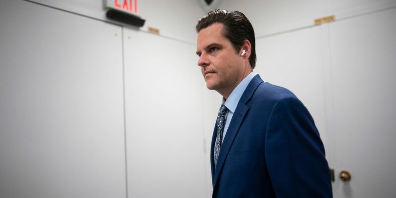 Der 41-jährige Anwalt Gaetz zählt zu den Hardlinern der Republikaner im Repräsentantenhaus, in dem er seit 2017 sitzt. - Foto: J. Scott Applewhite/AP/dpa
